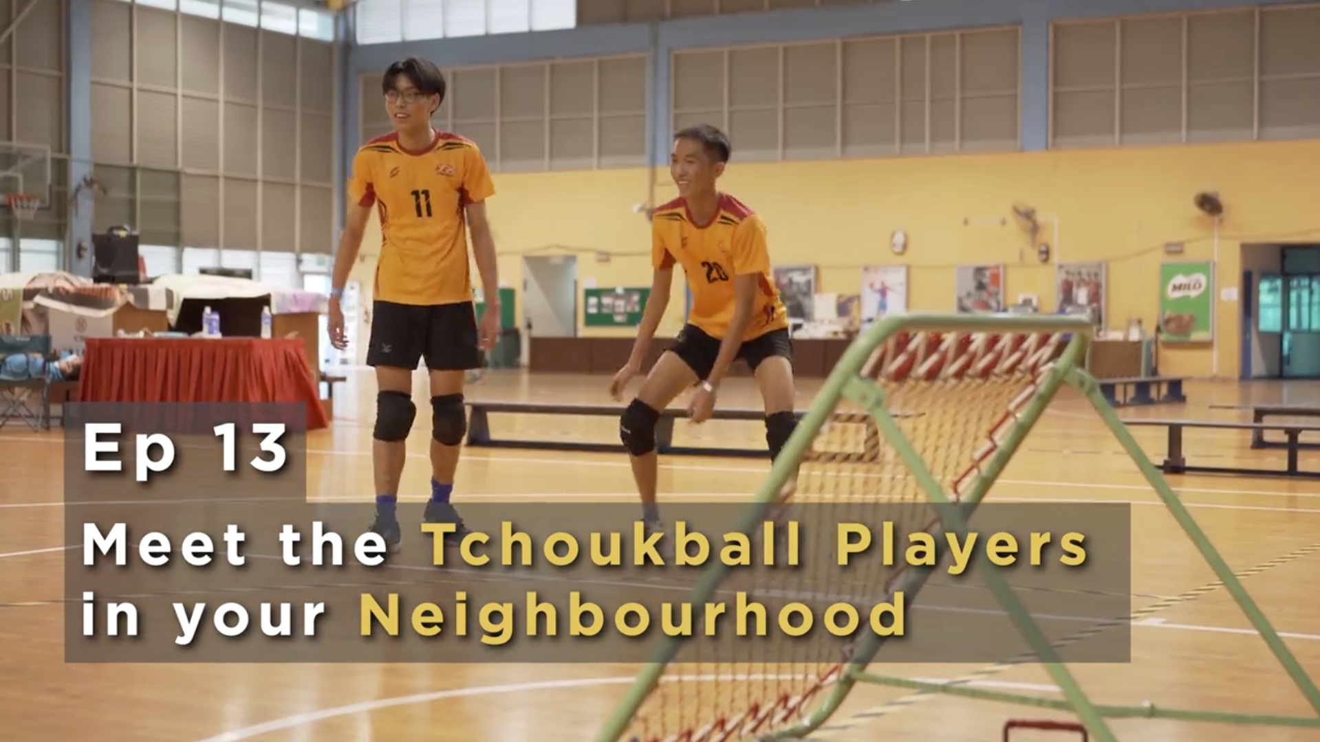 Tchoukball in Singapore - Ep 13 - Meet the Tchoukball Players in your Neighbourhood