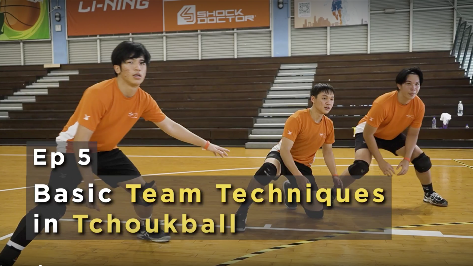 Ep 5 - Basic Team Techniques for Tchoukball (Part 2)
