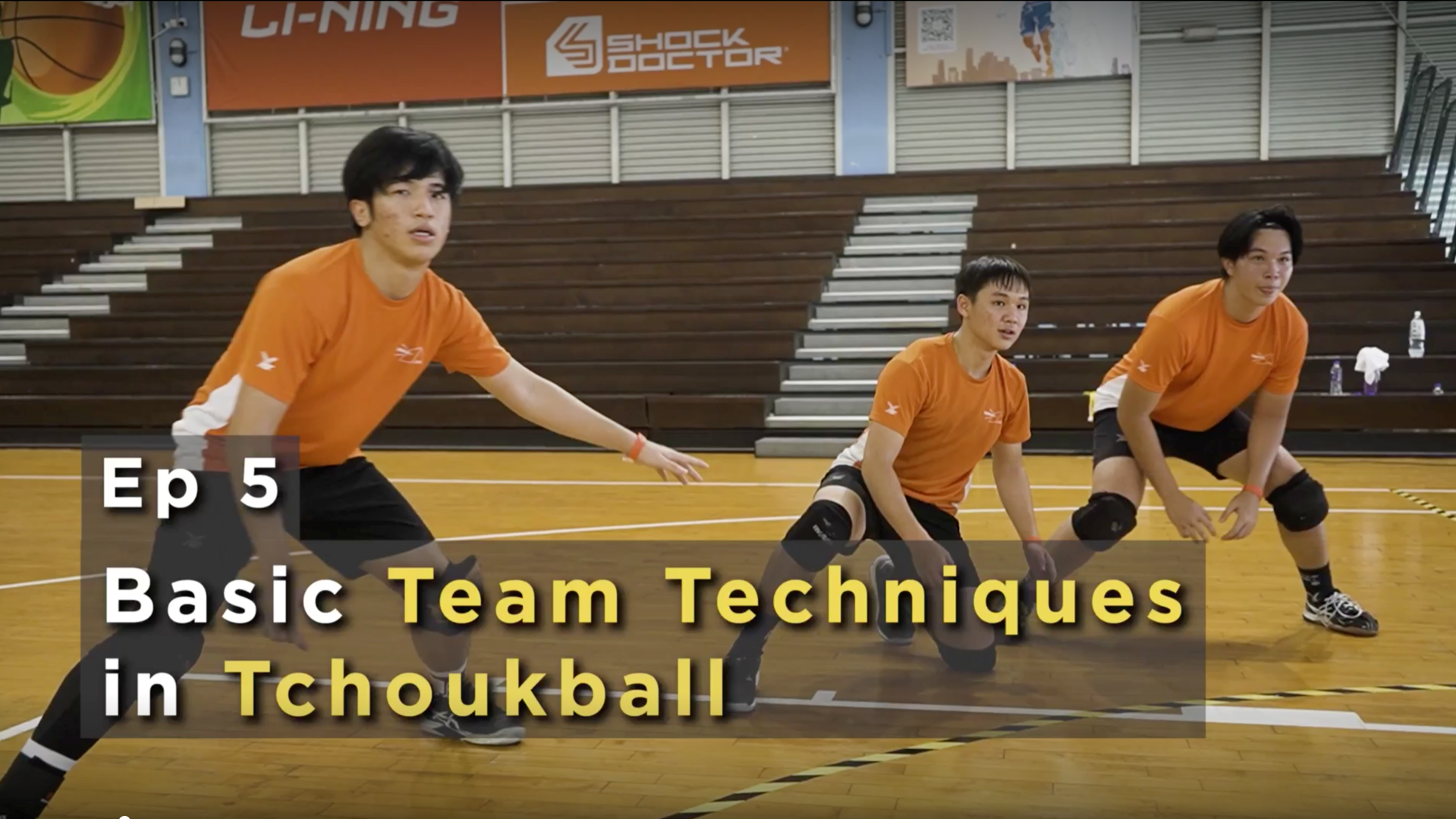 Tchoukball in Singapore - Ep 5 - Basic Team Techniques for Tchoukball (Part 2)