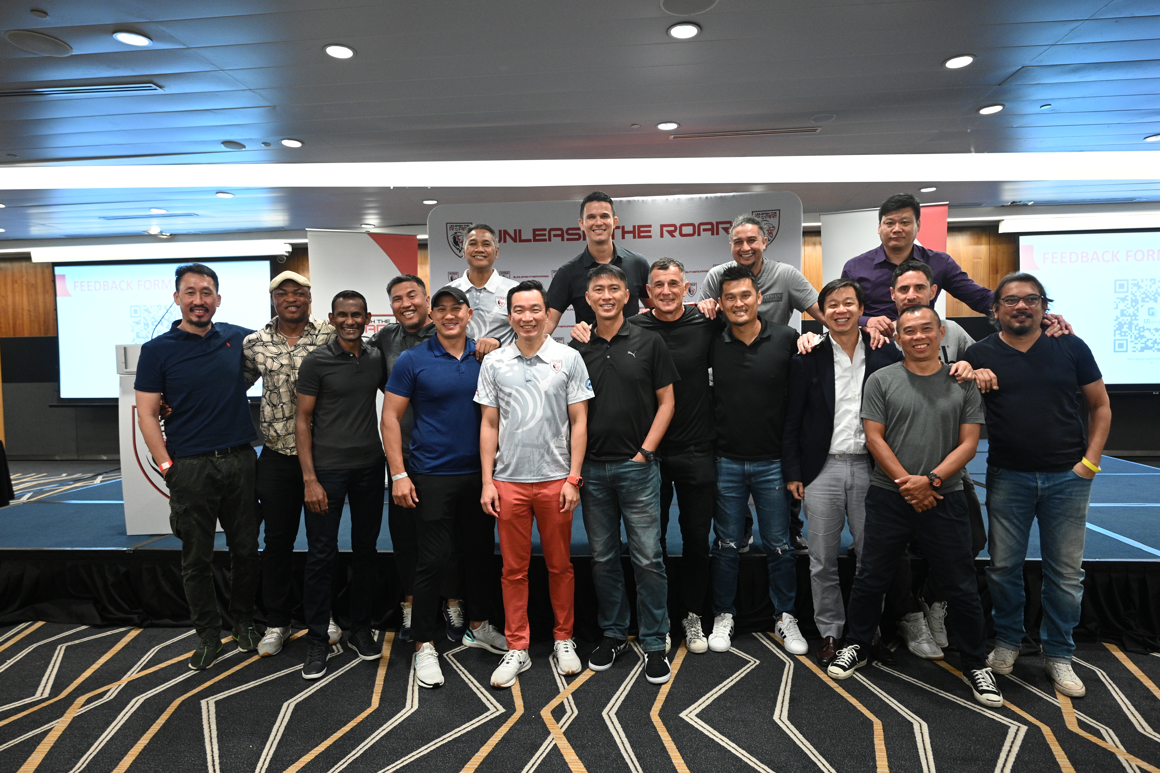 Former TeamSG Lions & Stakeholders in Full Support, to Uplift Singapore Football at UTR! Football Conversation