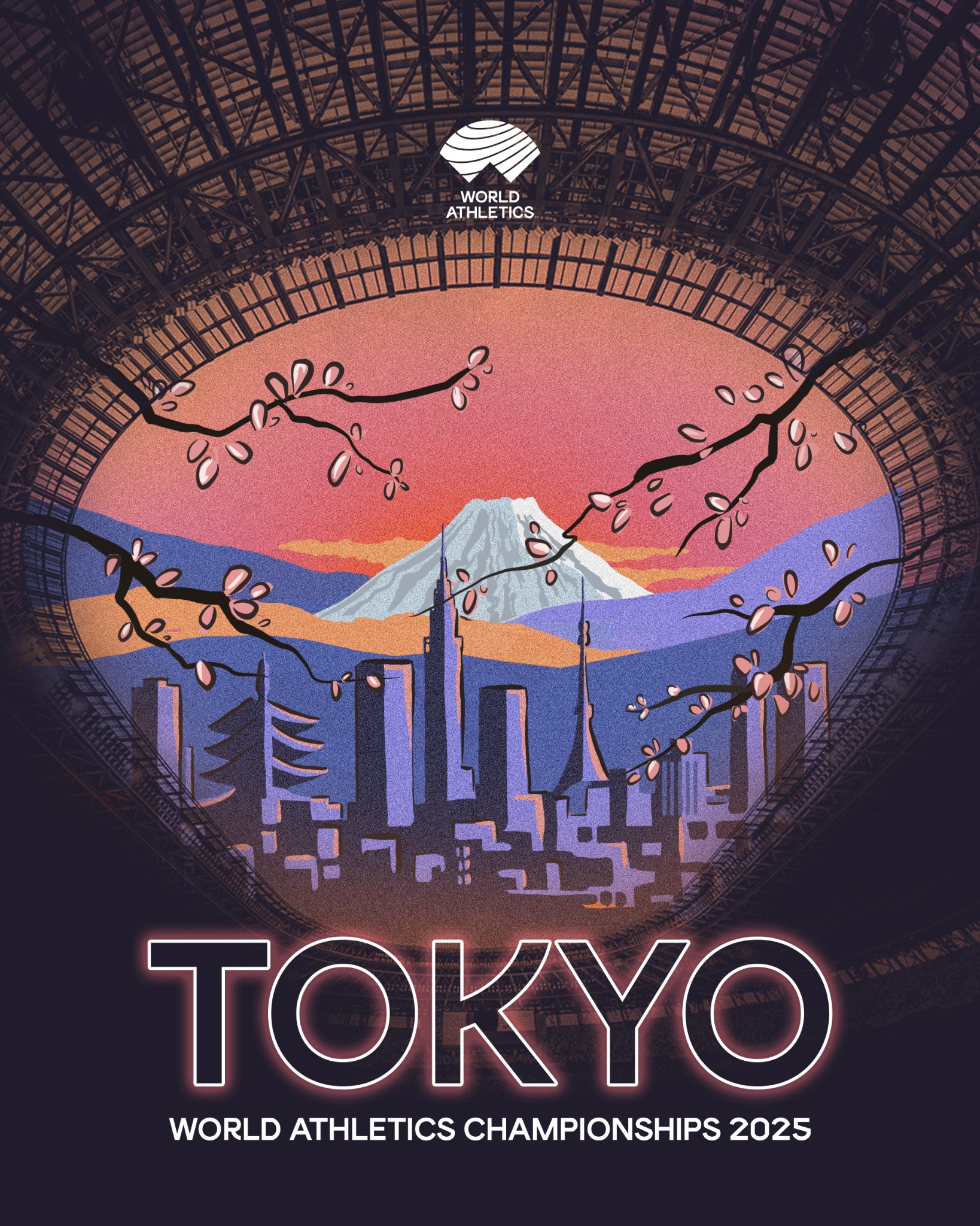 Tokyo will host the 2025 World Athletics Championships!