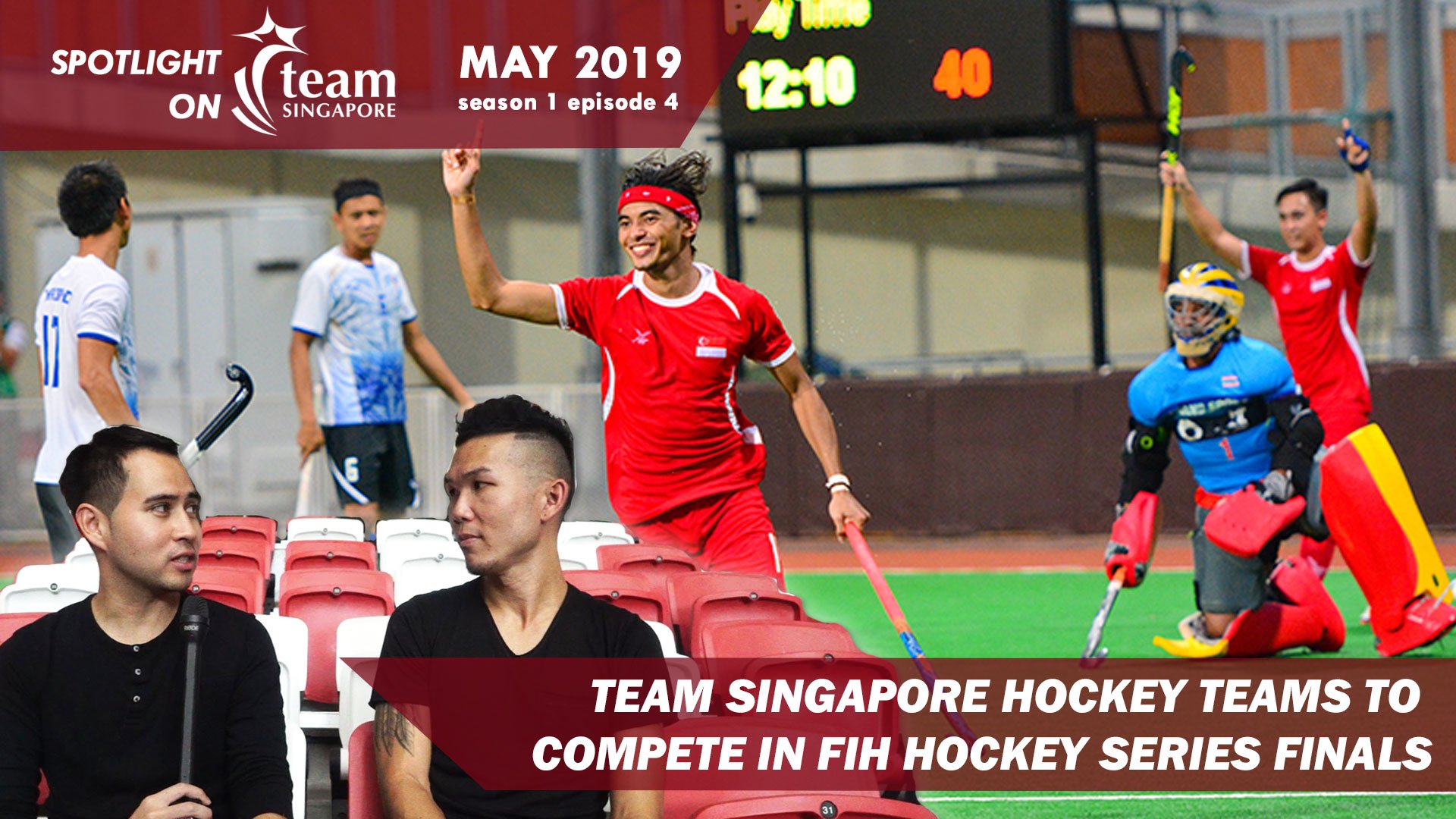 Team Singapore Hockey teams to compete in FIH Hockey Series Finals Spotlight on Team Singapore
