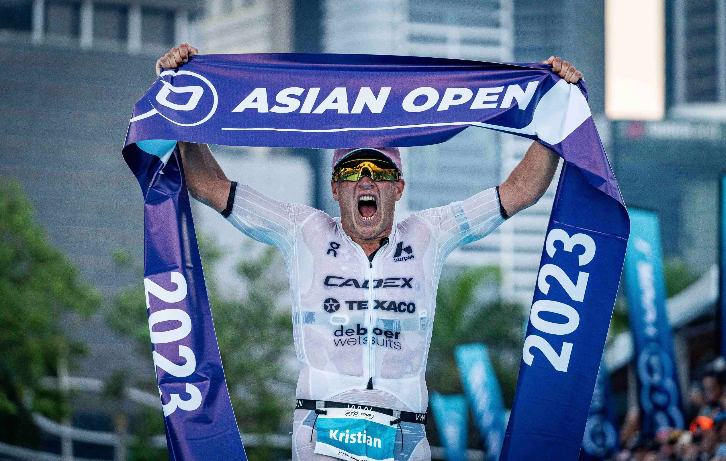 Reigning Olympic Champion Kristian Blummenfelt, Triumphs in Inaugural PTO Asian Open in Singapore