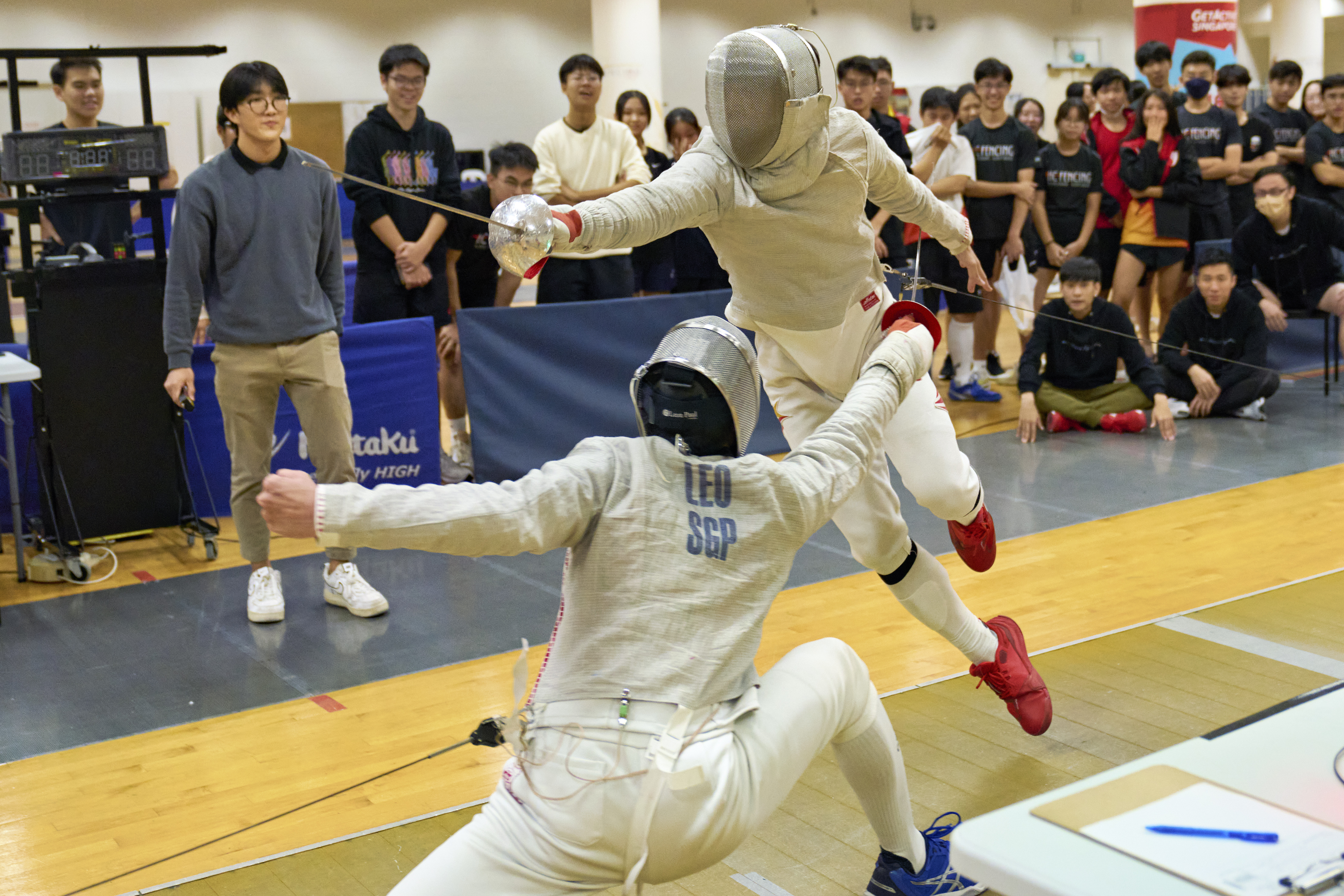 NSG 2023 Fencing : Contenders Rise to Prevent Another Clean Sweep of Sabre medals by Raffles Institution!