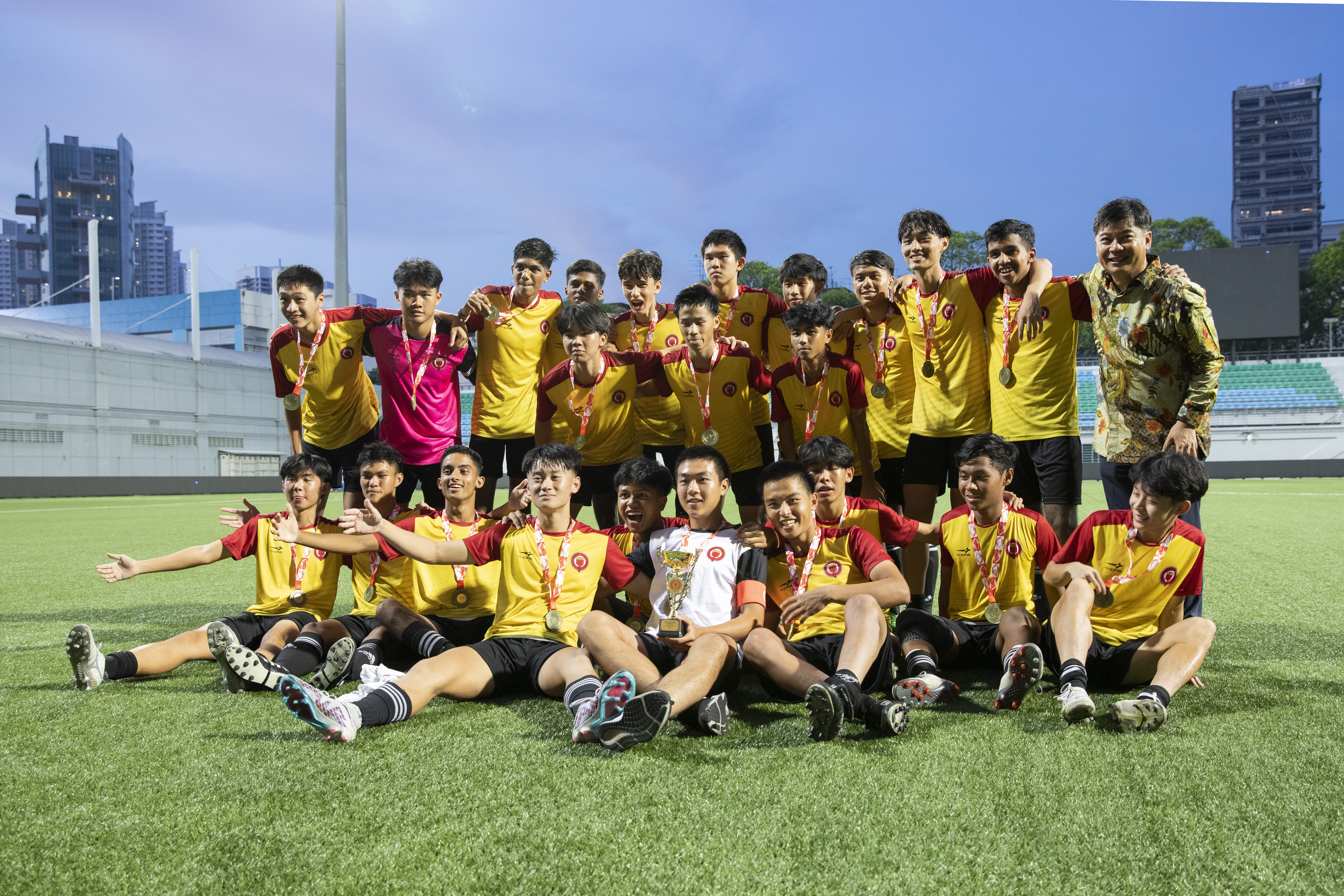 NSG 2023 : Victoria JC defeat Saints in Boys' A Division Football Final Rematch!