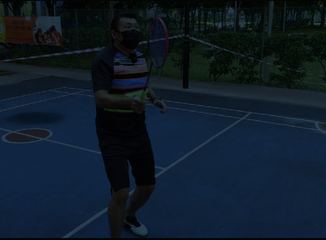 Badminton Training Outdoors